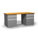 two block writing desk-18